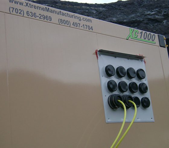 Data ports and power supply are completely customizable to the customer requirements.