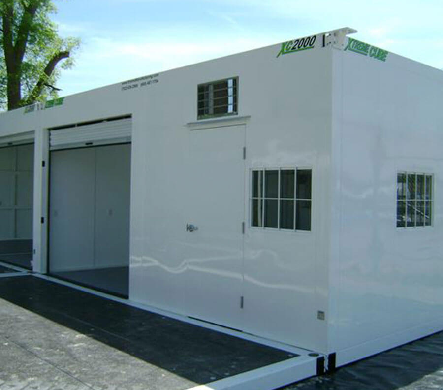 Offices spaces can be integrated with storage facilities assisting with the control and distribution of supplies.
