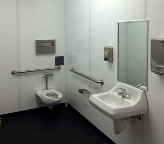 Increased access and ADA grab bars can be fitted to ensure ADA compliance.