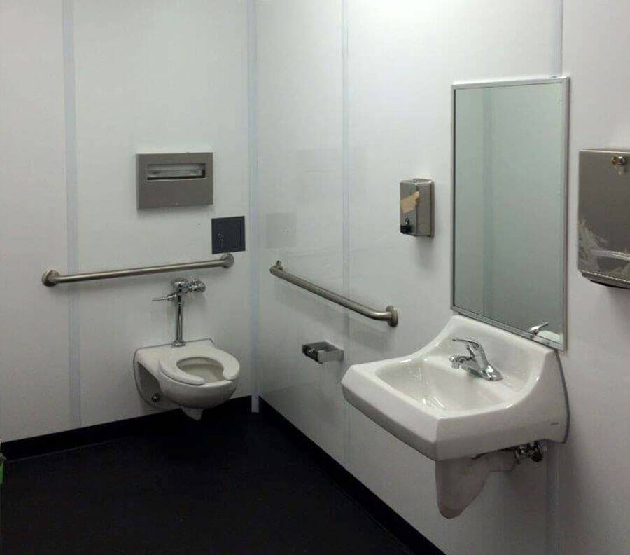Increased access and ADA grab bars can be fitted to ensure ADA compliance.