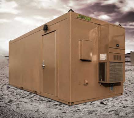Xtreme Cubes can be fully customized to match the environment