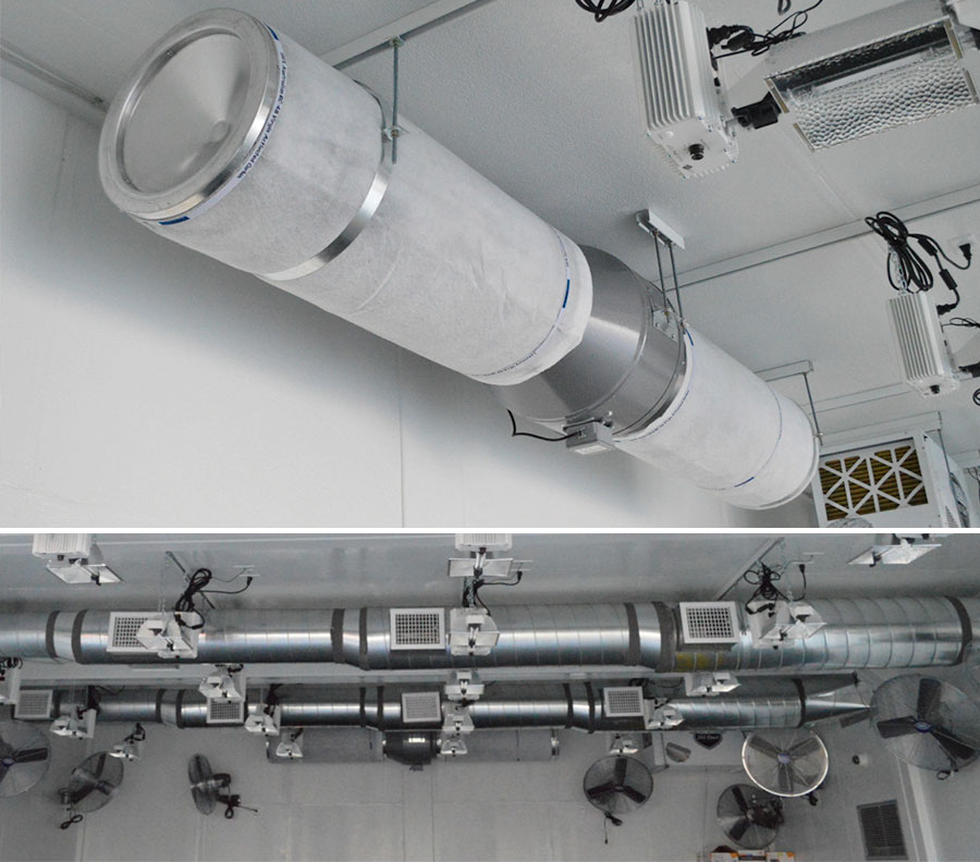 Filtration systems, fans and HVAC can all be customized.