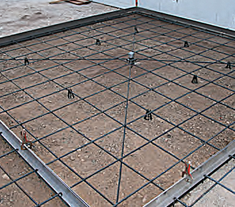 Xtreme X-Form™ concrete slab system for creating foundations, fast.